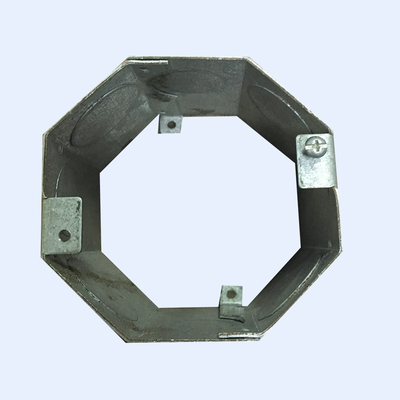 China Espessura pré-fabricada do anel 1.60mm da extensão da caixa do metal da canalização do octógono fornecedor