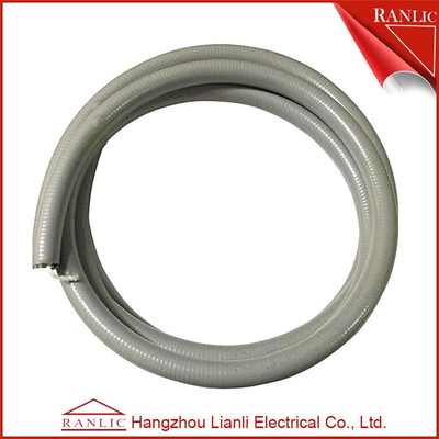 China O PVC elétrico flexível apertado líquido da canalização do cinza 1/2 revestiu com o fio do algodão fornecedor
