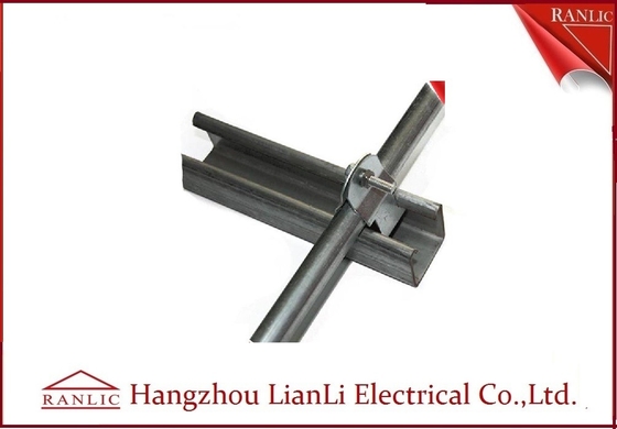 China Encaixes de aço galvanizados 41*41 41*21 do canal do suporte do C do mergulho quente, espessura de 1.5mm a de 2.5mm fornecedor