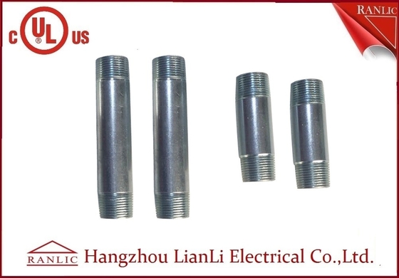 China Encaixes de tubulação industriais galvanizados 1/2 rígidos elétricos do bocal dos encaixes da canalização fornecedor