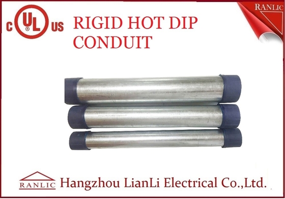 China RGD galvanizou a canalização de aço rígida, polegada de 1/2 tubulação elétrica da canalização de 4 polegadas fornecedor