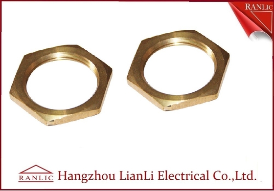 China O auto de bronze da contraporca do hexágono de 20mm 25mm colore a máquina do CNC que processa a linha fêmea fornecedor