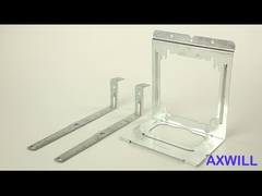 Encurtando o apoio do suporte da caixa da montagem 16 polegadas 24 sistemas pre galvanizados de aço da casa pré-fabricada da polegada