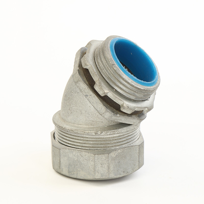 China Grau flexível apertado líquido 1/2 isolado azul” - 4&quot; do adaptador 45 da canalização fornecedor