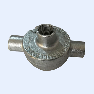 China 50mm através da circular da tomada do ferro maleável encaixota a linha métrica da profundidade de 28MM fornecedor