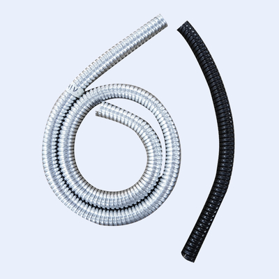 China Canalização elétrica de Gray Black Pvc Coated Flexible espessura de 0,22 a de 0.60mm fornecedor