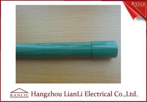 China O PVC de aço revestiu o acoplamento elétrico da tubulação C/W da canalização &amp; o tampão plástico 3,05 medidores fornecedor