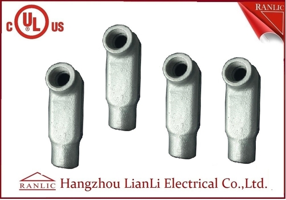 China 2-1/2 tipo elétrico rígido da LR libra LL C T do corpo da canalização do ferro” 3-1/2” maleável fornecedor