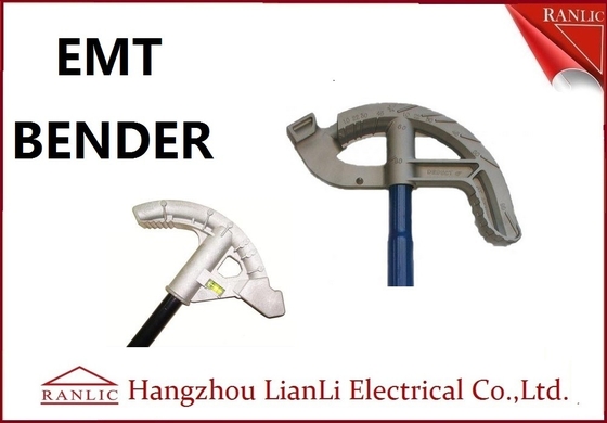 China 3/4&quot; 1&quot; ferramentas de alumínio de EMT Conduit Bender Conduit com punho azul/amarelo/branco fornecedor