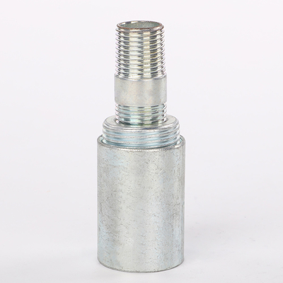 Aperto de cabo de CA flexível IN 3/8 &quot;Snap-In Conector Duplex Duplo Zinc Die Casting 1/2&quot; Garganta para caixa de saída fornecedor