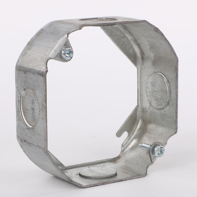 Aperto de cabo de CA flexível IN 3/8 &quot;Snap-In Conector Duplex Duplo Zinc Die Casting 1/2&quot; Garganta para caixa de saída fornecedor