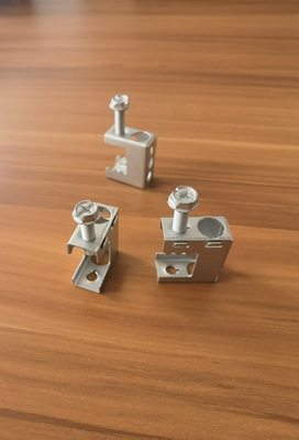 a braçadeira de aço do suporte da canalização do feixe 65Mn de 41x21mm galvanizou pre fornecedor